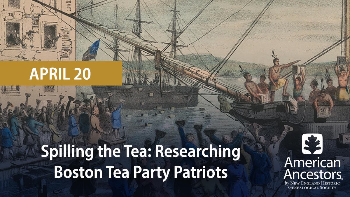 Researching Boston Tea Party Patriots